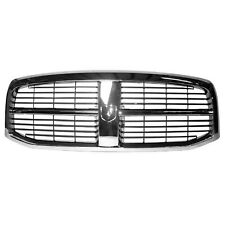 New Chrome Black Grille For 2006-2008 Ram 1500 2006-2009 Ram 2500 Ships Today