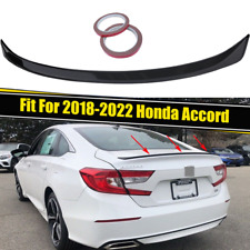 Fit 2018 2019 2020 2021 2022 Honda Accord Glossy Black Rear Trunk Spoiler Wing