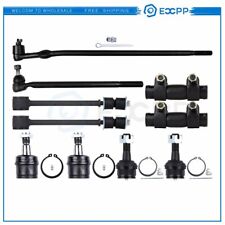 1985-1994 For Ford F-250 4x4 10pcs Front Tie Rod Drag Link Ball Joints Sway Bars