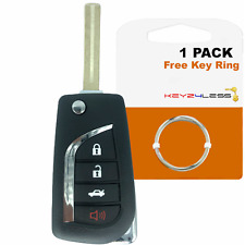 For 2020 2021 Toyota Corolla Keyless Entry Remote Flip Key Car Fob Hyq12bfb