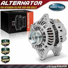 Alternator For Mitsubishi Eclipse 1995-1999 Eagle 7590a 12v Cw 4-groove Pulley