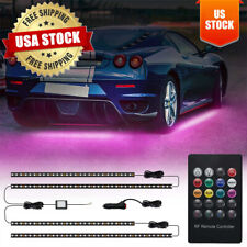 Car Rgb Automatic Underglow Led Light Kit Under Led Tube App And Remote Control