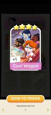 Cool Wagon - Monopoly Go 4 Sticker Read Description Instant Delivery