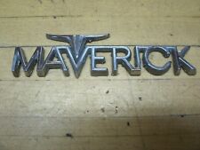 Vintage Ford Maverick Emblem Ornament Badge Hot Rat Rod