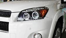 2009-2012 Year Led Front Lights For Toyota Rav4 Led Angel Eyes Rings Head Lamps