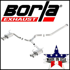 Borla Atak Cat-back Exhaust System Fits 11-14 Subaru Wrx Sti Sedan 2.5l Turbo
