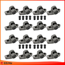 Stainless Steel Roller Rocker Arms Stud For Chevy Sbc 350 400 1.6 Ratio 38