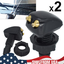 Adjustable Universal Dual Holes Windshield Wiper Washer Nozzle Water Spray Jet