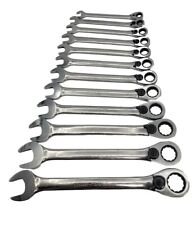 Blue Point Tools 12 Piece Metric Ratcheting Combination Wrench Set 8mm - 19mm