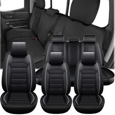 For Toyota Tundra Sr5 Crew Cab Car Seat Cover Leather Front Rear Protectors Pad