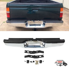New Complete Chrome Rear Step Bumper Assembly For 1995-2004 Toyota Tacoma
