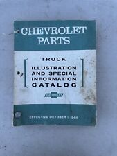 Chevrolet Truck Parts Illustrations And Special Information Catalog 1953-1967