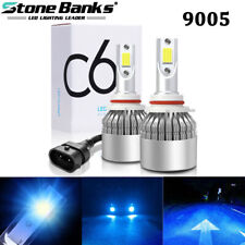 8000k Blue 9005 Led Headlight Bulb High Beam Front Light Lamp 100w 20000lm Drl