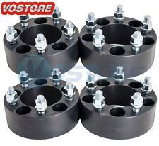 4 2 Inch 5x4.5 Black Wheel Spacers Adapters Fits Ford Mustang Ranger Explorer
