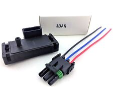 3bar 3 Bar Map Sensor Fits Electromotive Motec Megasquirt Plug Harness Kit Gmc
