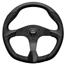 Momo Quark Tuning Steering Wheel 350mm Polyurethane Vquark350blk Black Original