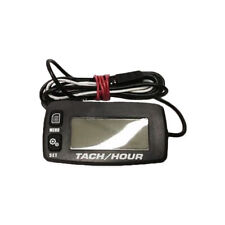 Go Kart Digital Tachometer Hour Meter W Max Rpm Recall 24 Stroke Waterproof