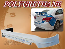 For 11-12 Chevy Cruze Type-4 Pu Rear Bumper Lip Body Kit Spoiler Urethane