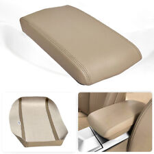Fits 2008-2014 Cadillac Cts Center Console Lid Armrest Leather Cover Trim Beige