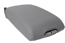 Center Console Lid Armrest Cover Leather For Cadillac Srx 2010-2016 Gray