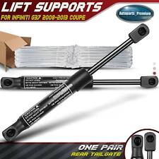 2x Rear Trunk Tailgate Lift Supports Gas Struts For Infiniti G37 2008-2013 Coupe