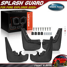 4pcs Front Rear Mud Flaps Splash Guards Splashguards For Ford Explorer 2023