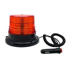 Led Rotating Strobe Beacon Light Flash Rooftop Emergency Warning Magnetic Lamp