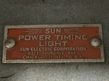 Vintage Military Sun Electrical X-25 Power Timing Light 6-12-24 Volt Untested