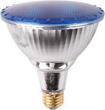 Blue Led Par38 Flood Light Bulbs True Color Full Glass Outdoor Waterproof Led L