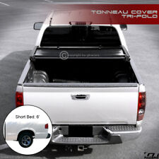 For 1994-2003 Chevy S10 Pickupgmc Sonoma 6 Ft Bed Tri-fold Soft Tonneau Cover