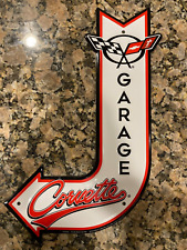 Chevrolet Corvette Garage Metal Tin Sign 18 New