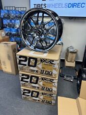 Xxr 526 20x9 5x114.3 5x120 35 Chromium Black Wheels Set Of 4