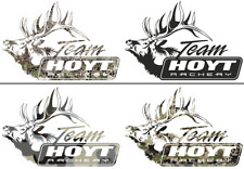 Hoyt Archery Elk Vinyl Sticker Approach Subalpine Vias Whitetail Deer Hunting