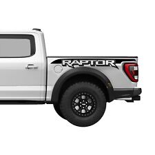 Set Of 2 Ford F150 Raptor Bed Vinyl Graphics Bedside Decal Stickers