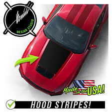Hood Scoop Racing Stripes Decals 2 Compatible With 2024 Up Ford Mustang