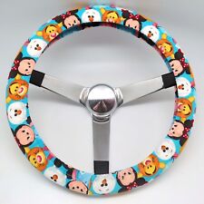 Hand Made Steering Wheel Covers Walt Disney Chibi Mickey Mouse And Friends