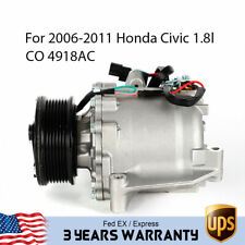Ac Compressor Clutch For 06-11 Honda Civic Dx Ex Lx Coupesedan 2-door 4-door