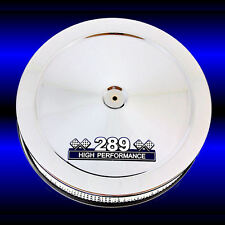 Chrome 289 Emblem Air Cleaner For Small Block Ford 289 Engines