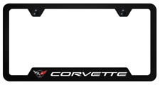 Chevy Corvette C5 Polycarbonate Notched License Plate Frame Official Licensed