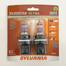 Sylvania 9004 Silverstar Ultra High Performance Headlight Pair Set 2 Bulbs