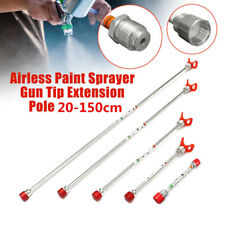 Universal Airless Paint Sprayer Spray Gun Tip Extension Pole Rod 203050cm