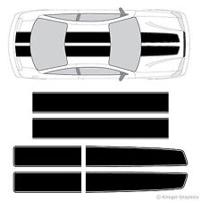 Ez Rally Racing Stripes 3m Vinyl Stripe Graphic Decals For Chevy Cavalier