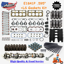 For Chevy Ls .595 E1841p Sloppy Stage 3 Cam Spring Lifters Gaskets Pushrods Kit