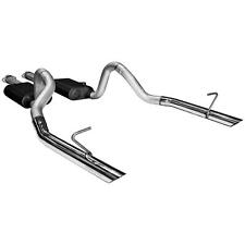 Flowmaster American Thunder Cat Back Exhaust System For 1986 Ford Mustang Gt C79