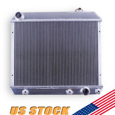 For 1963 1964 1965 1966 Chevy C10 Pickup Truck 3 Row Aluminum Radiator  A