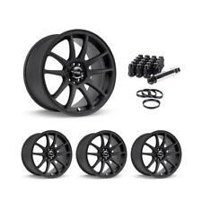 Wheel Rims Set With Black Lug Nuts Kit For 86-05 Chevrolet Cavalier P816541 17 I