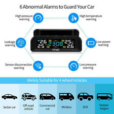 Wireless Solar Tpms Lcd Car Tire Pressure Monitoring System 4-external .