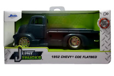 Jada Chevy Coe Flatbed 1952 Dark Gray Diecast Just Trucks 132 Scale