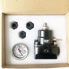 High Pressure Fuel Inject Regulator An8an8an6 With Boost And 0-160 Psi Gauge