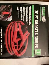 Jumper Cables 25 Ft 1 Gauge Wire 25 Foot Automotive Battery Booster Cables